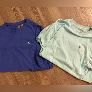 Polo by Ralph Lauren Blue and Mint green Tee